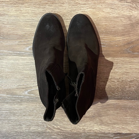 Suede Zip Boots - Picture 4 of 7